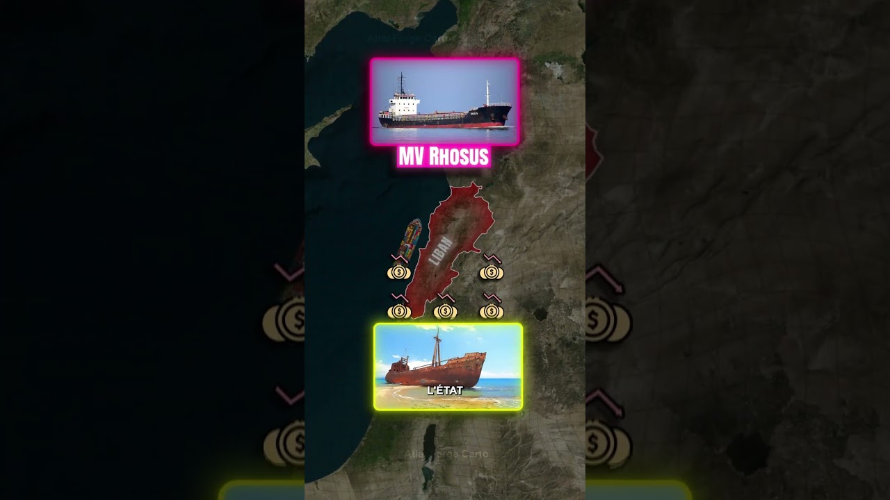MV Rhosus : Le navire qui a bouleversé le Liban #carte #info #faits