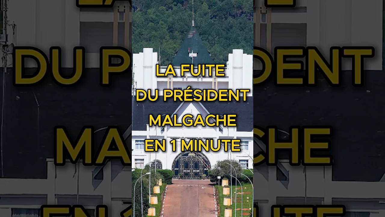 Pourquoi le président de Madagascar a pris la fuite