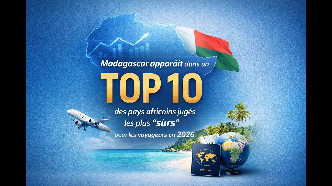 Classement 2026 : Madagascar parmi les pays les plus sûrs d'Afrique