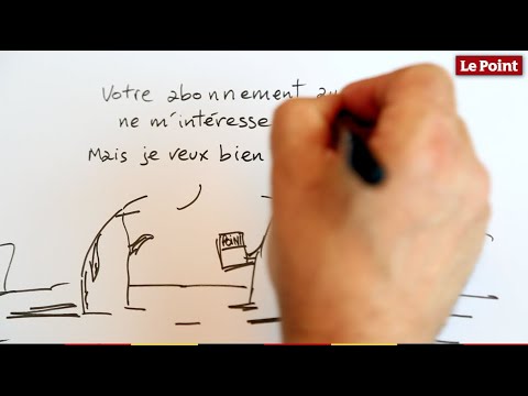 Rencontre avec Xavier Gorce, le dessinateur de pingouins